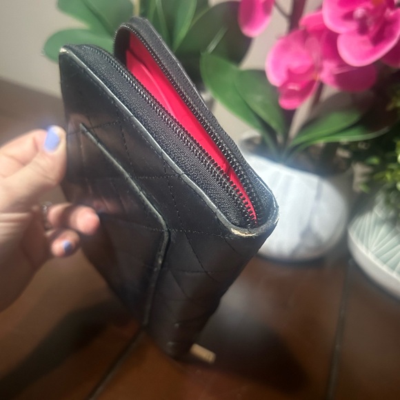 CHANEL Cambon Quilted Wallet Organizer.‘Rehab’ Authentic - Picture 4 of 16